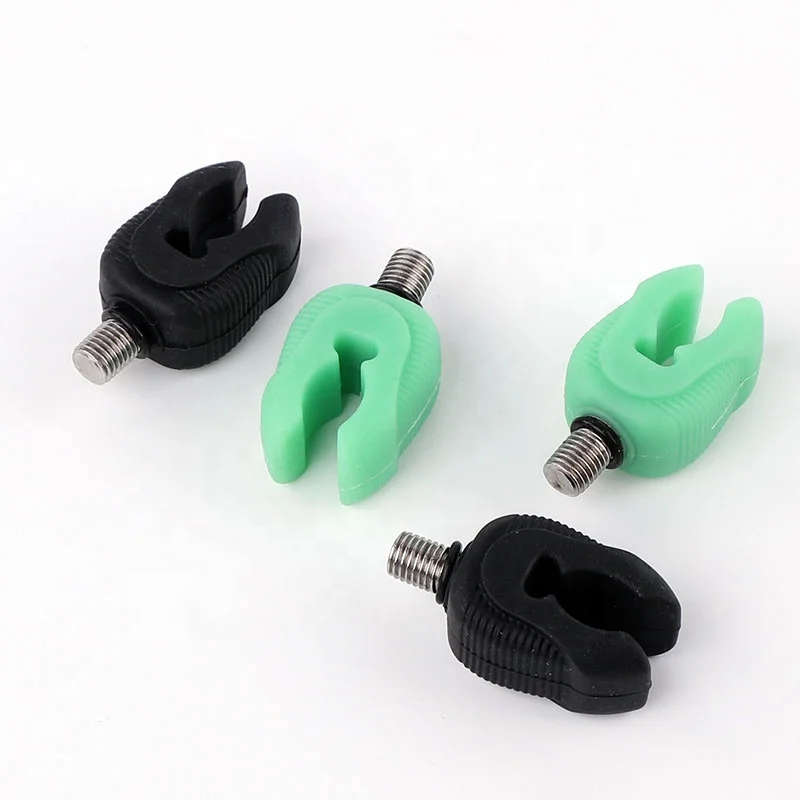 Luminous rubber Fishing Rod Rest Butt Rest Head Gripper Grips Fishing Rod Holder Fishing Tackle Tools