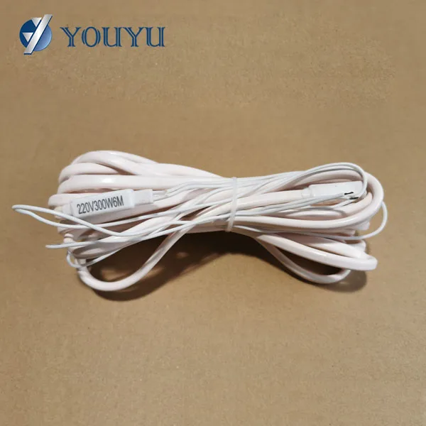  220 ~ 240V 40 Вт/м антифриз силиконовой резины Drainline нагревательный