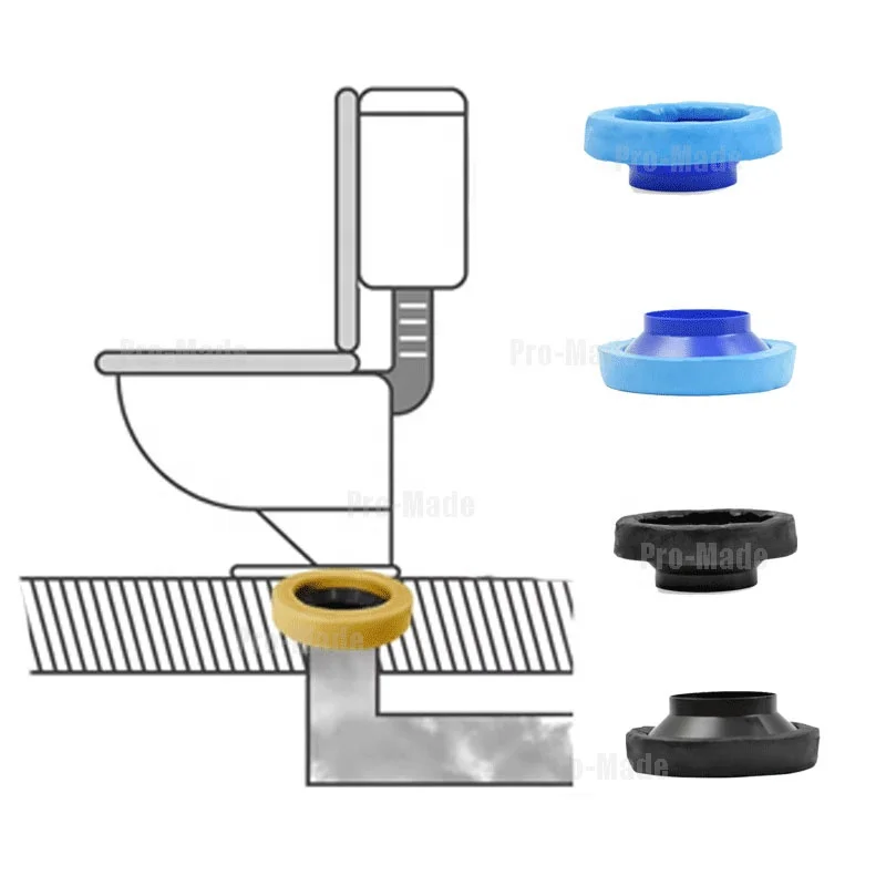 Customized Extra Thick Flange Toilet Bowl Wax Rings Gasket Plumbing Seal Fits 3-Inch Or 4-Inch Toilet Wax Ring
