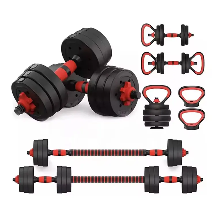 Wholesale 10kg-40kg Barbell Fitness Equipment For Men Cement Dumbbell