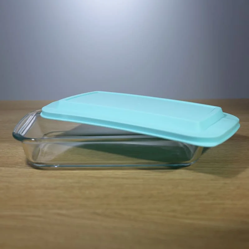 Premium Quality Glass Bakeware: Clear High Borosilicate Baking Pan