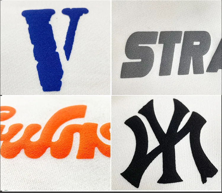 Wholesale 3D puff heat transfer labels for clothing