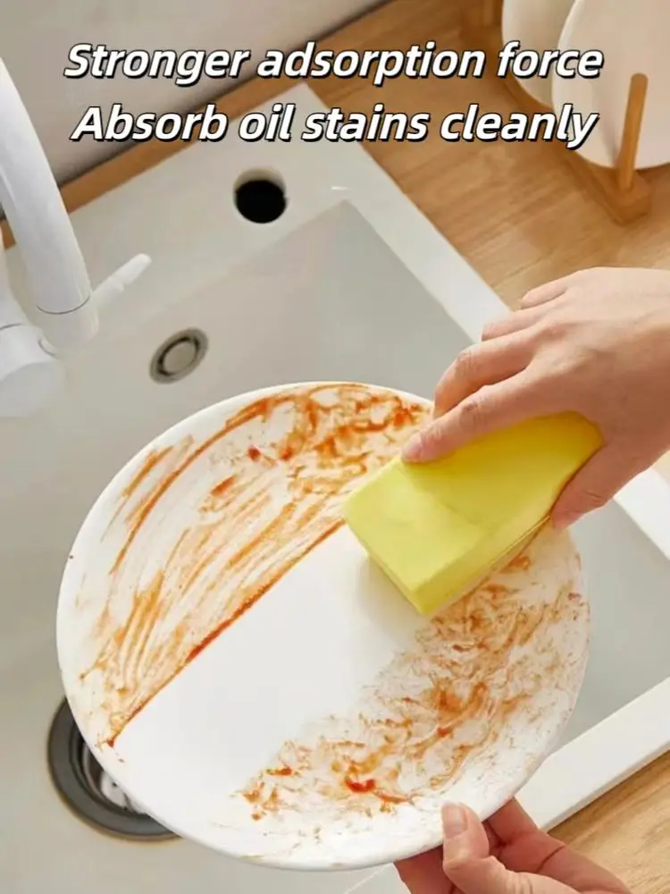 Customized kitchen sponge car wash cleaning sponge anti-scratch PVA scrub pad window gap cleaning dust removal sponge