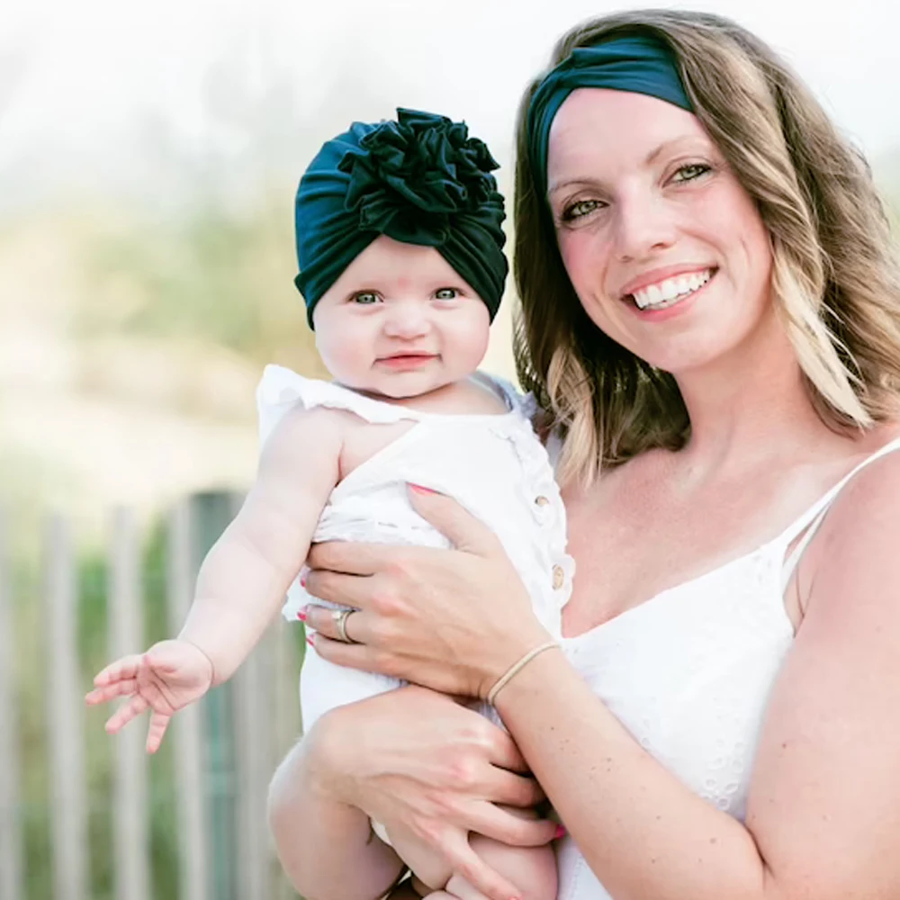 Sweet Baby Girl Headbands And Bows Kids cable knit headband baby Hair Accessories Baby  turban hat