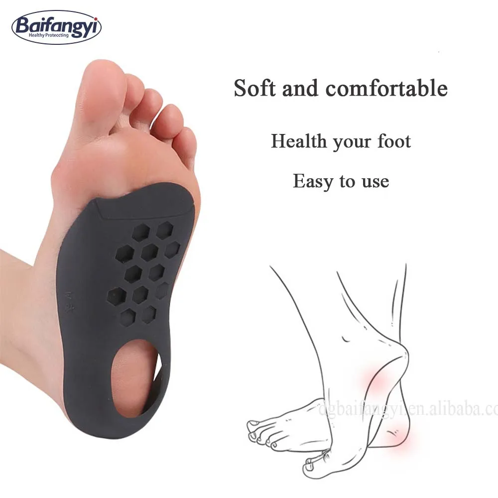 Orthopedic Shoe Insoles Flat Foot Health Comfortable Arch Support Insole