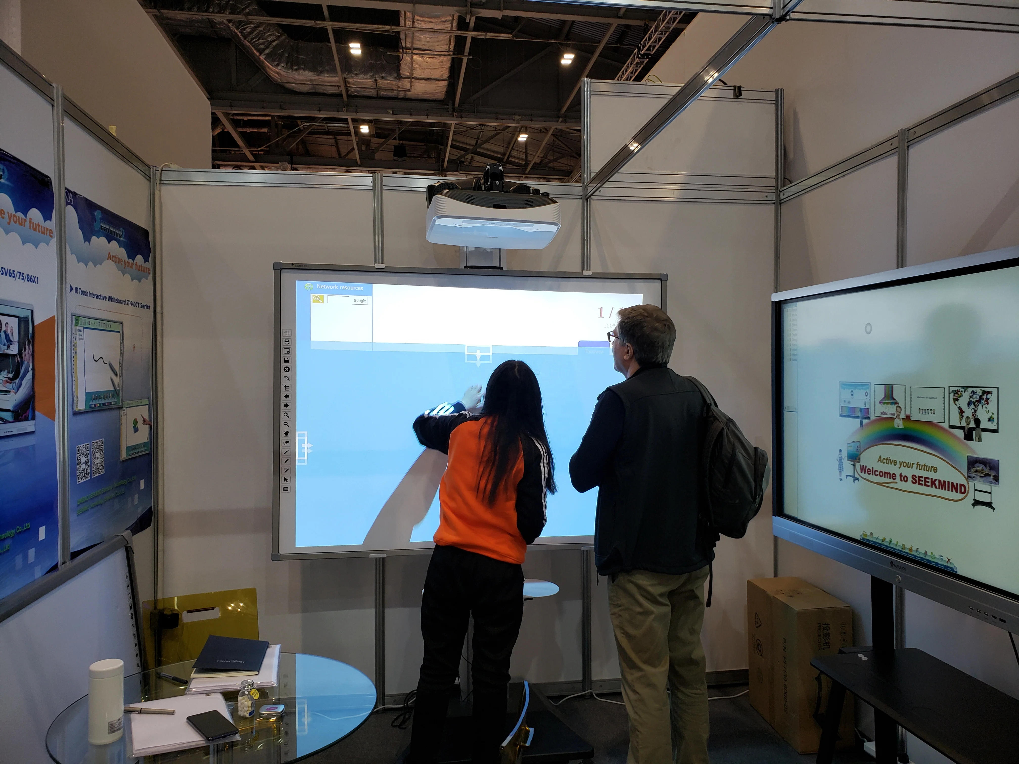 Infrared 10 touch foldable 83 inch Digital white board interactive board pizarra interactiva for school