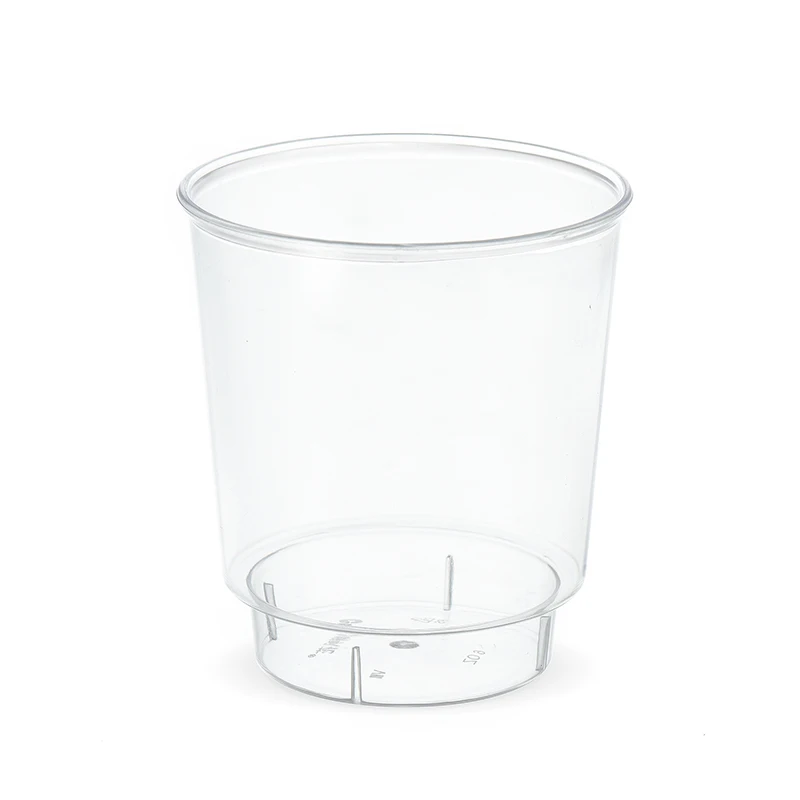 FREE SAMPLE Crystal Polystyrene Disposable PS Cup 6oz Plastic Cup Clear for Drinking