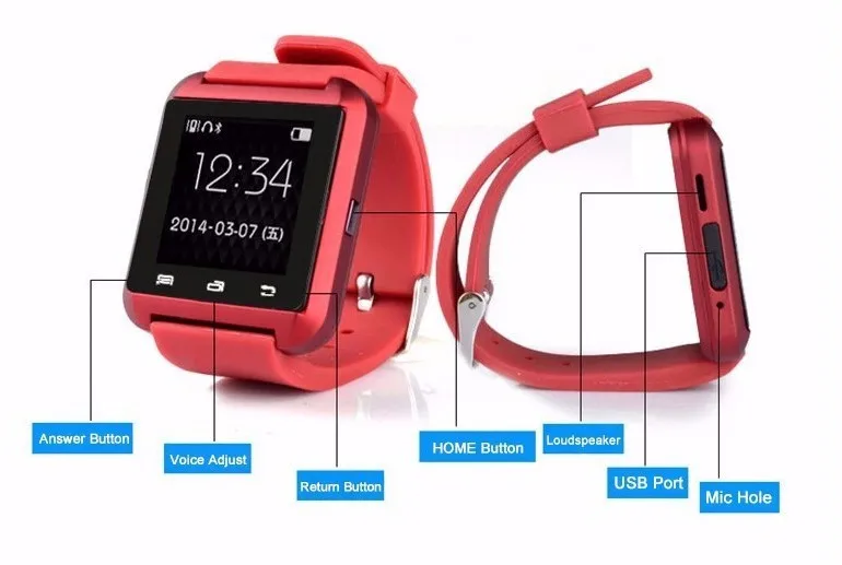 U8 4g smart watch sim card smart watch con sim card sim support smart watch 2022