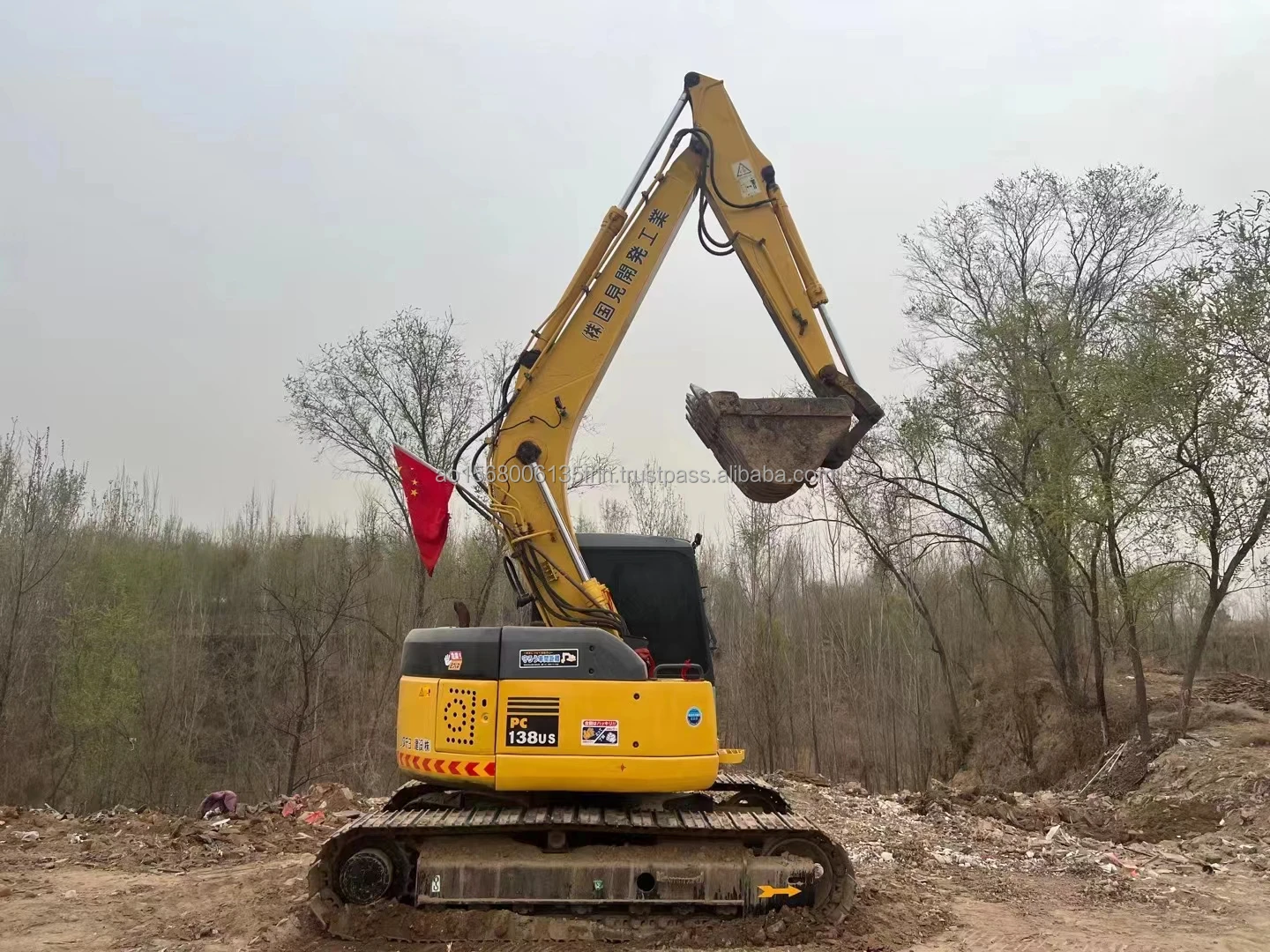 Высокое качество сделано в Японии Komatsu 13t экскаватор PC138us-2 138us на продажу pc138