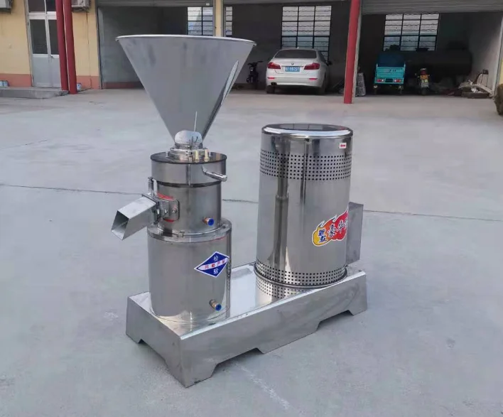 High quality vertical colloid mill new style 2021 hot selling colloid mill /peanut butter makin hot selling chilli colloid mill
