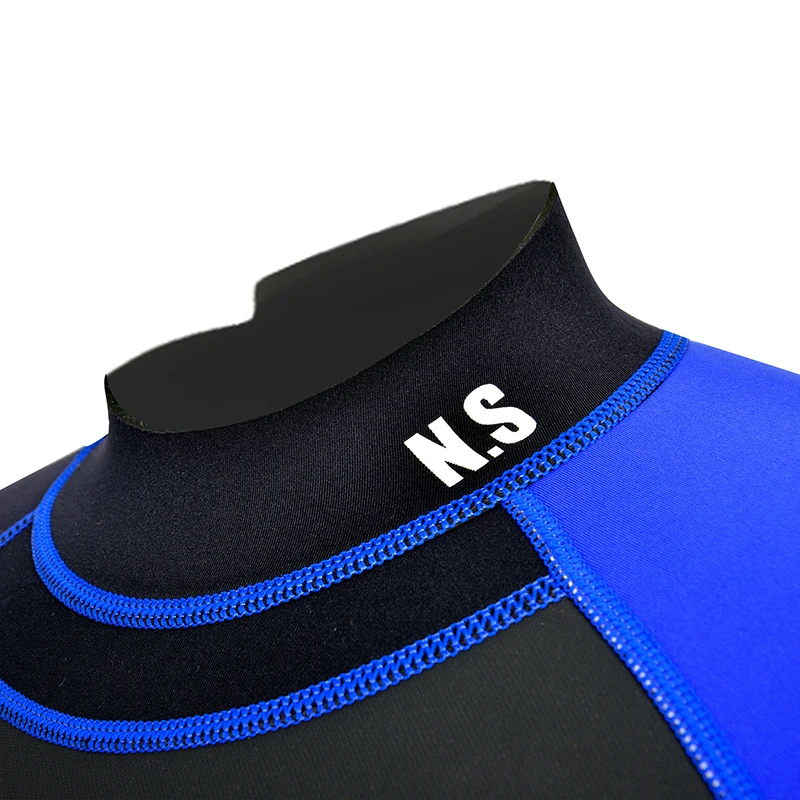 Mens 3mm Shorty Wetsuit Diving Suit Front Zip Wetsuit for Diving Snorkeling Surfing Swimming