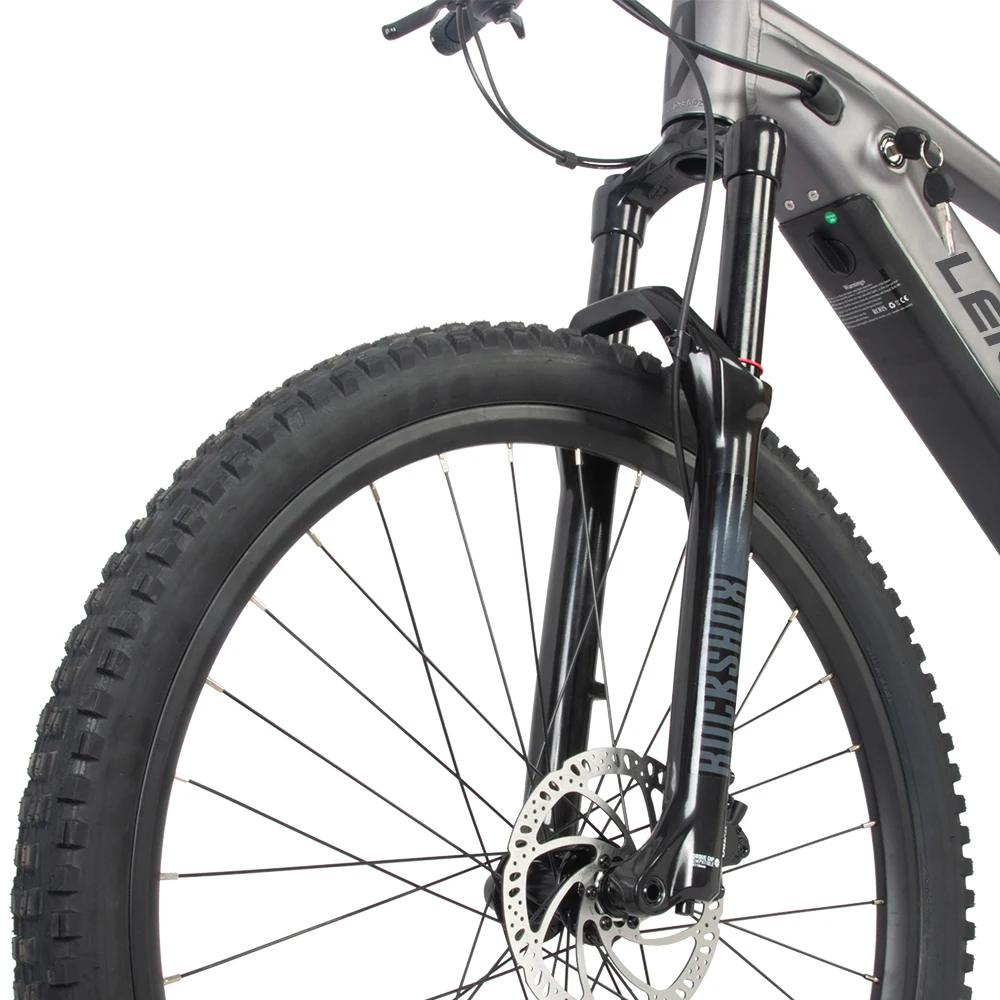 Full suspension 48v 17.5ah lithium battery new model electric bicycle e bike mid drive electric mountain bike  29 inch e-bike