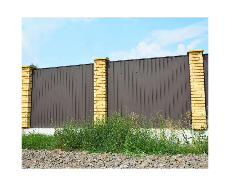 Outdoor Modern WPC Plastic Wood Composite Not Vinyl Decorative Privacy Fence Panels