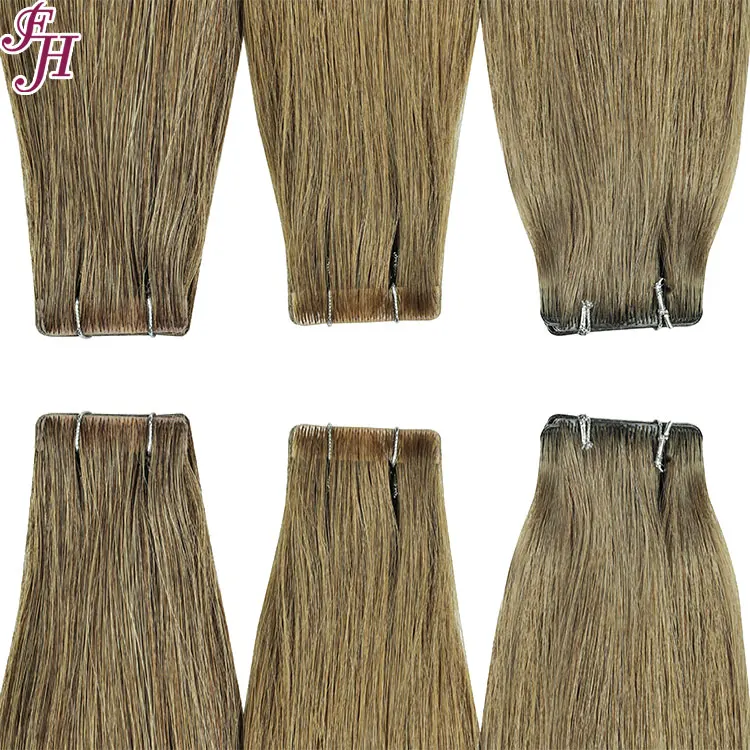 FH Straight Injected Tape in Tape Hair Extension 100g Skin Weft Invisible Tape in Human Hair Extensions