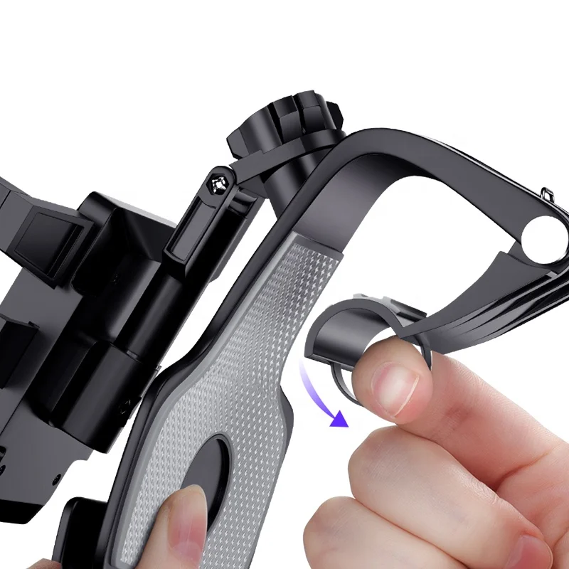 
Stable Without Hurting The Car 360 Degree Rotating Car Dashboard Phone Holder Rearview Mirror Cell Phone Car Holder 