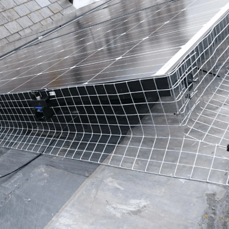SUS304 No Rust Solar Panel Mesh Bird Barrier J hook Bird away Deterrent Clip Anti Bird Net With Washer