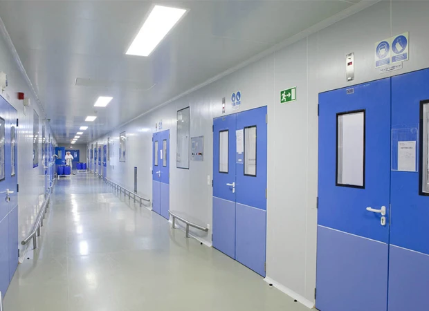 Modular Clean Room Lab Laboratory Dust Free Cleanroom Wall Stainless Steel Clean Room Door