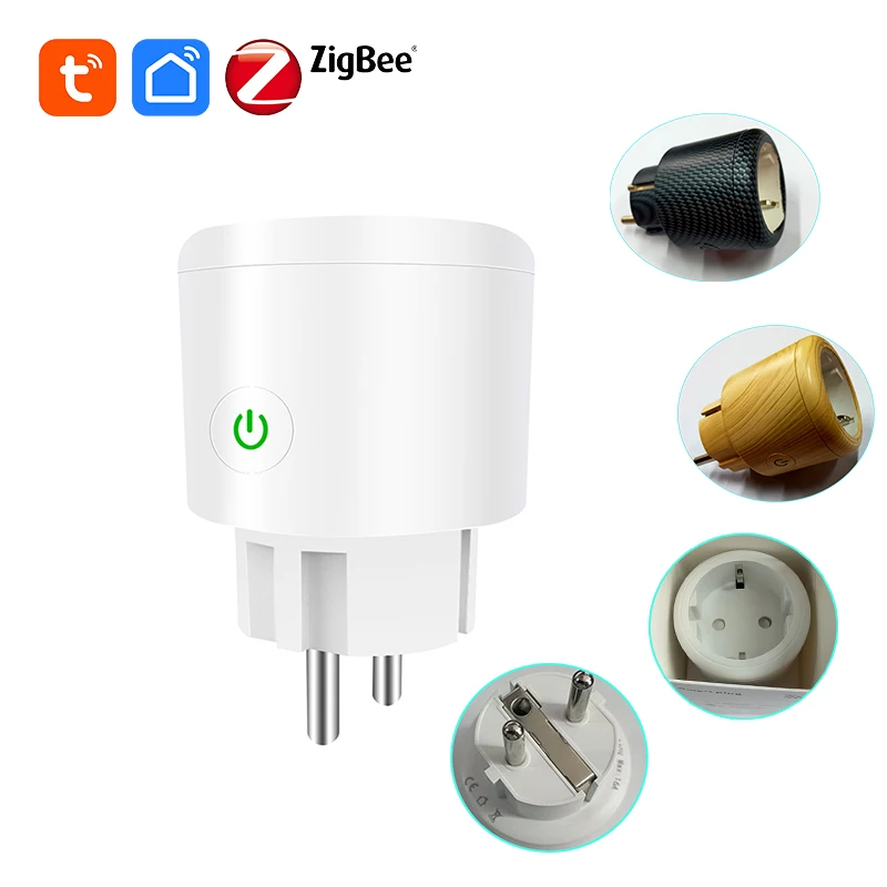 BSD34 Smart EU Plug tuya zigbee mesh с монитором энергии 20a 16a esp, модуль прошивки, индивидуальные устройства для умного дома