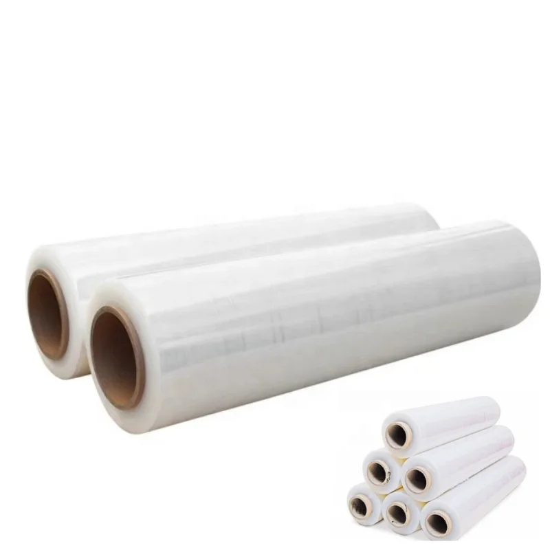 lldpe pe ldpe shrink wrap stretch film cling film plastic roll film for box packing