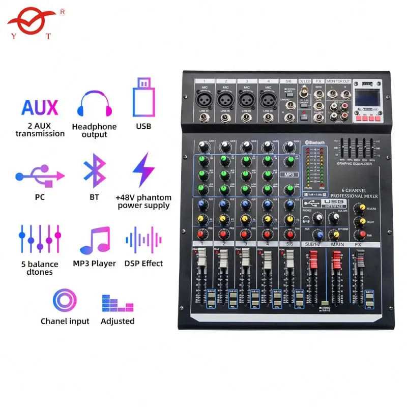 Stage Box Digital Mixer Audio 22 Channels Turn Table Amplifierrutiafora Wifi Professional Mini Dj Controller Pioneer Cdj 3000