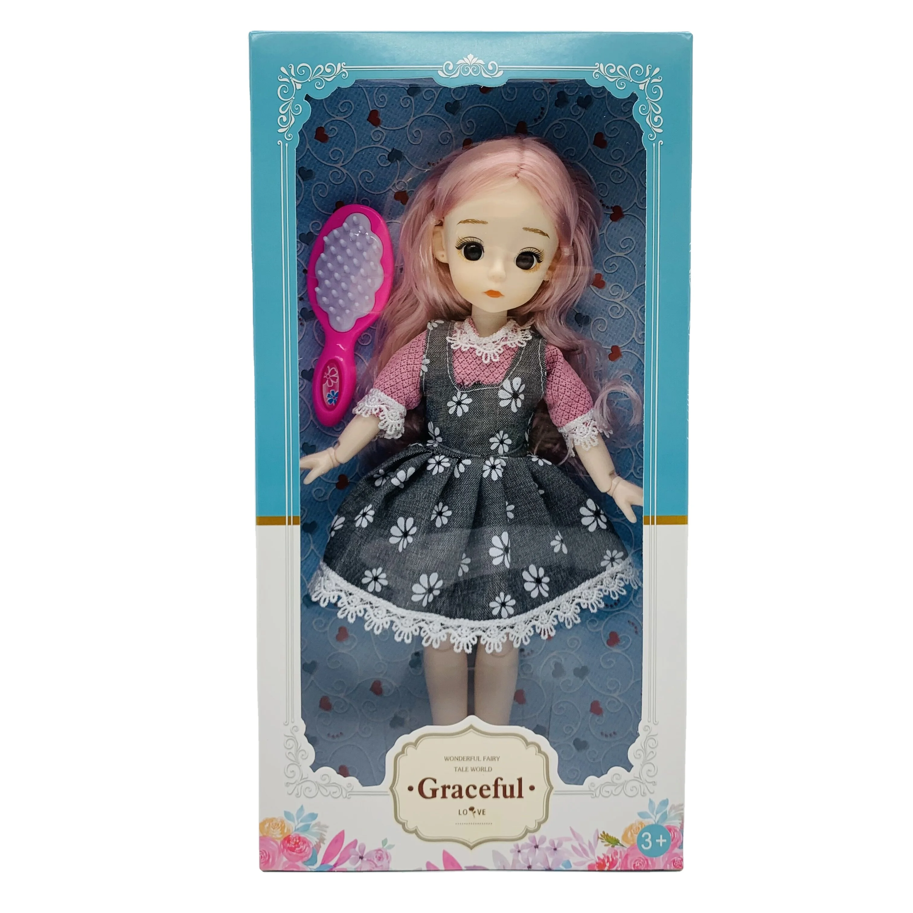 Factory direct sell 12' 22 joint Qimeng doll cute doll beautiful doll