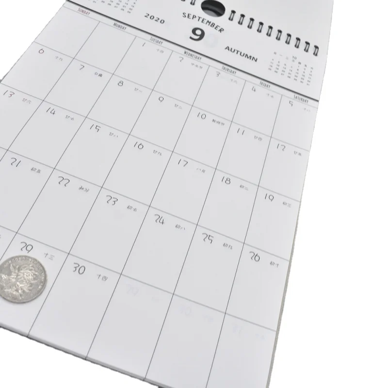 Calendar Wall Custom Calendar Wall Big Size Calendar Wholesale
