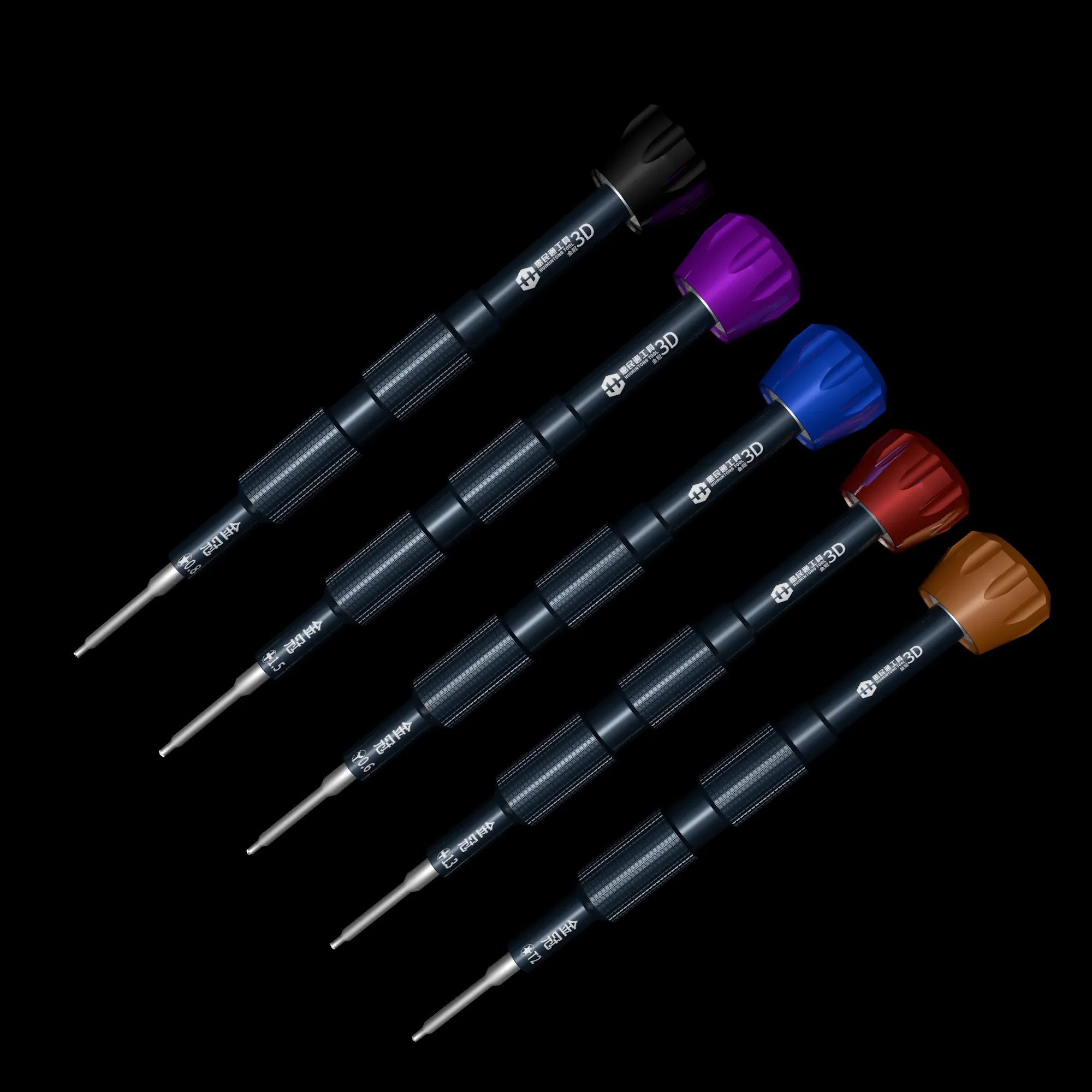 Profession Mobile Repair 3D S2 Alloy Steel Bit Magnetic Screwdriver Kit For Iphone Android Disassemble Repairing Hand Tool Kit