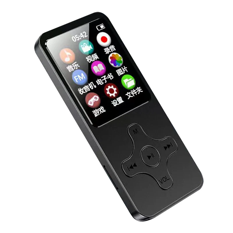 custom High quality digital blue tooth MP4 Player Portable mini Audio Video mp3 music Players with screen