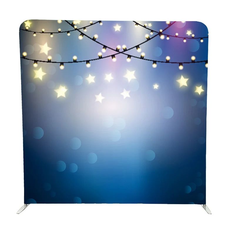 Custom Fabric Tension Wall Display Trade Show Backdrop Stand 10 Ft x 10 Ft Pop Up Banner Frame