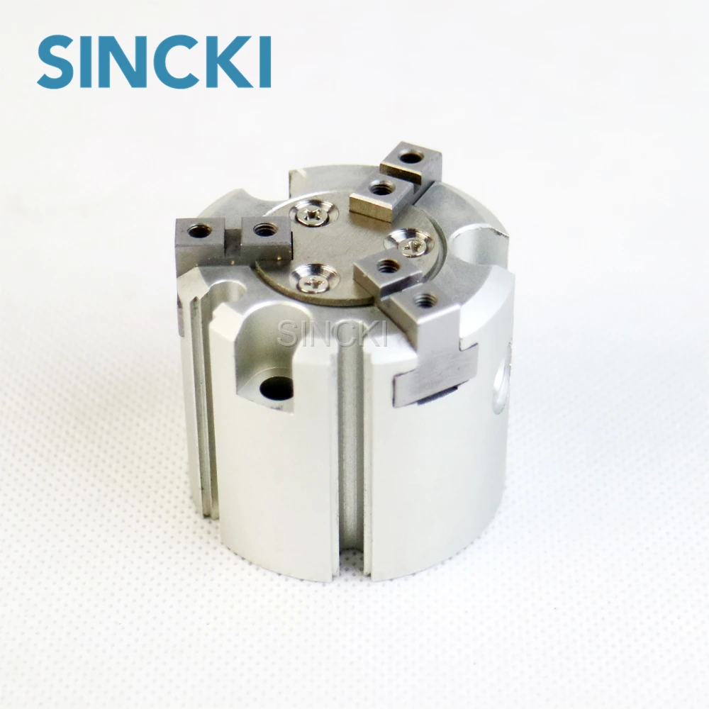 SMC Type MHS3 Series Parallel Style Air Gripper / 3-Finger Type