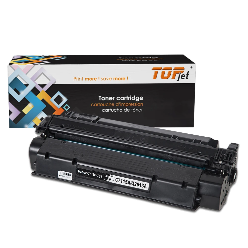 Topjet оптовая продажа Q2613A Q2613 2613A 13A черный тонер-картридж совместимый для лазерного принтера HP 1300/1300N 1300XI
