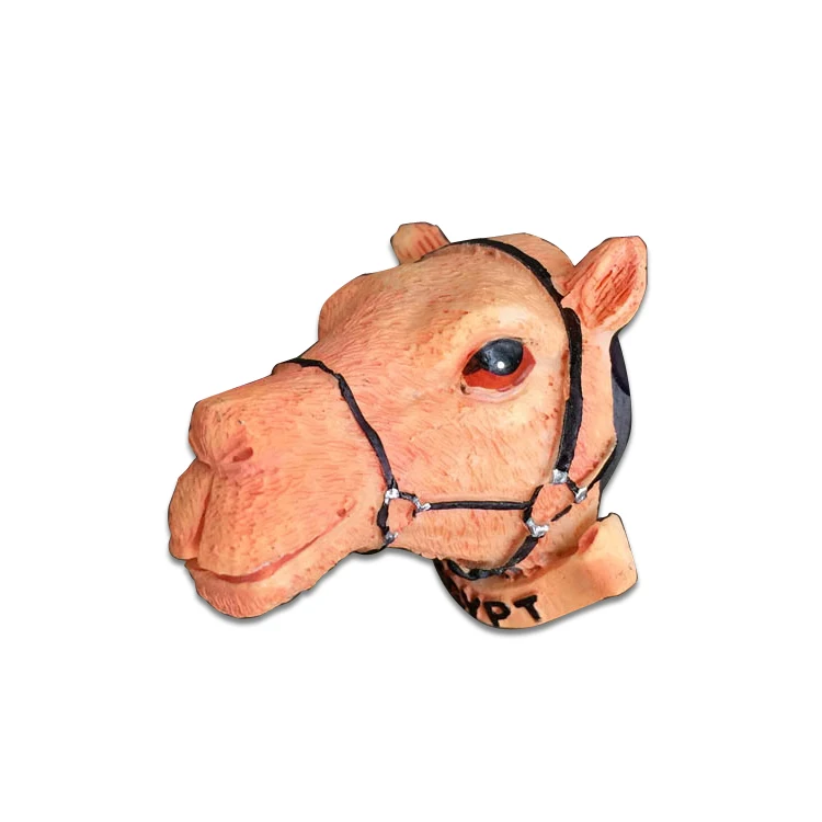 
Egypt creative tourist souvenirs three-dimensional camel head magnet refrigerator stickers collection decorative arts 