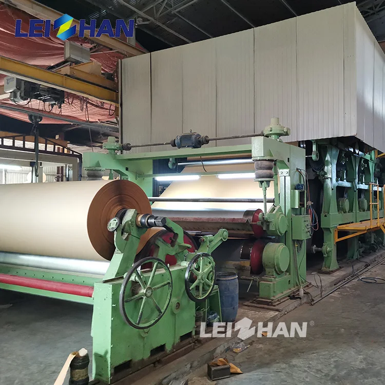 Paper Mill Equipment Kraft Testliner Paper Machine Corrugated Carton Paper Board Production Line
