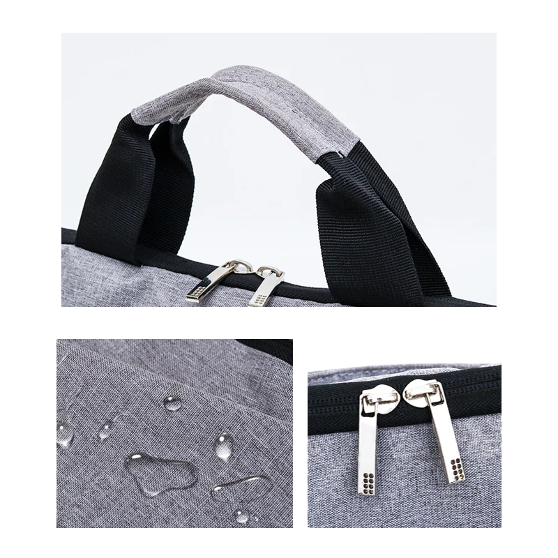 2024 13 14 15.6 Inch large capacity wholesale cheap price custom logo laptop bag case sleeve with strap