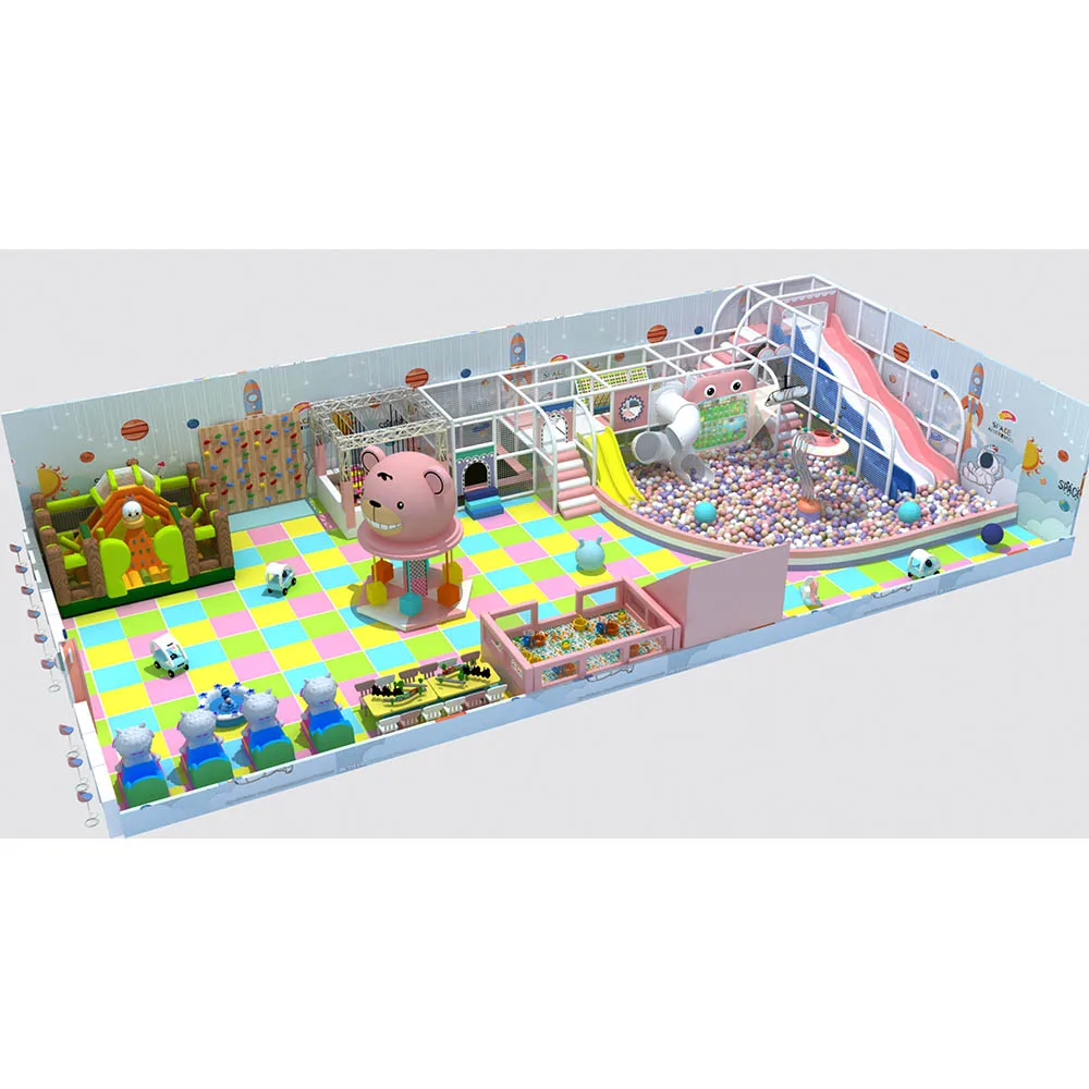 Tree House Indoor Playground Softplay Equipment Toddler Kids Amusement Game Indoor Playground Set