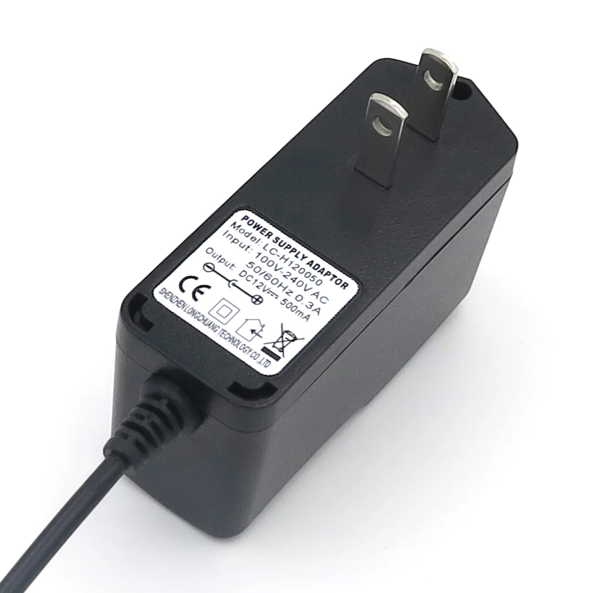 
5v 6v 7v 8v 9v12v 0.5A 0.6A0.8A0.9A1A1.5A customized design long life power supply adapter for light 