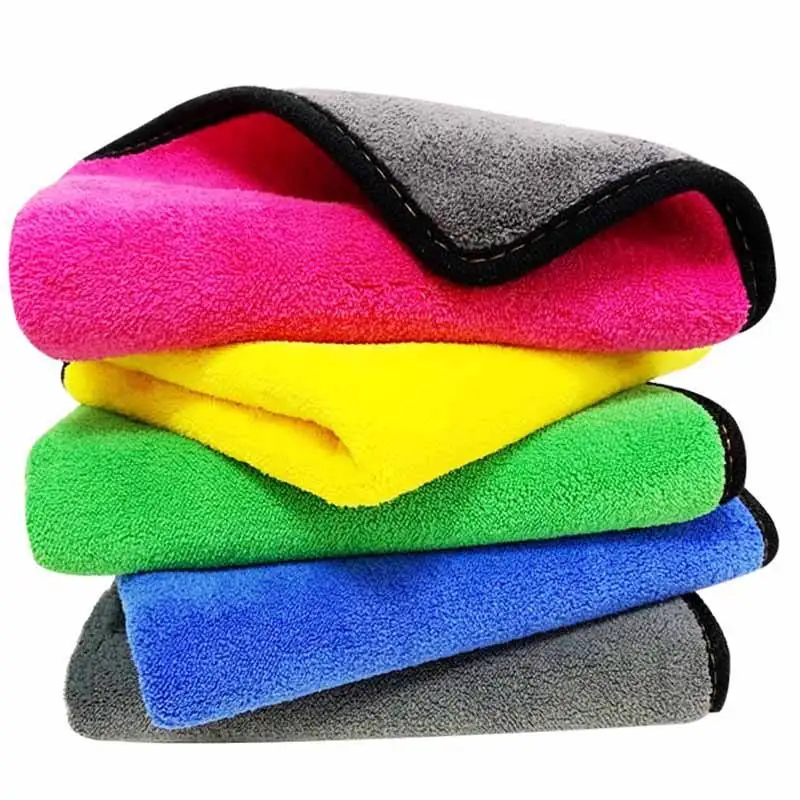 High quality Good quality wholesale Premium Super absorbent make up remover cloths microfiber towel car drying towel 30*40 500gs