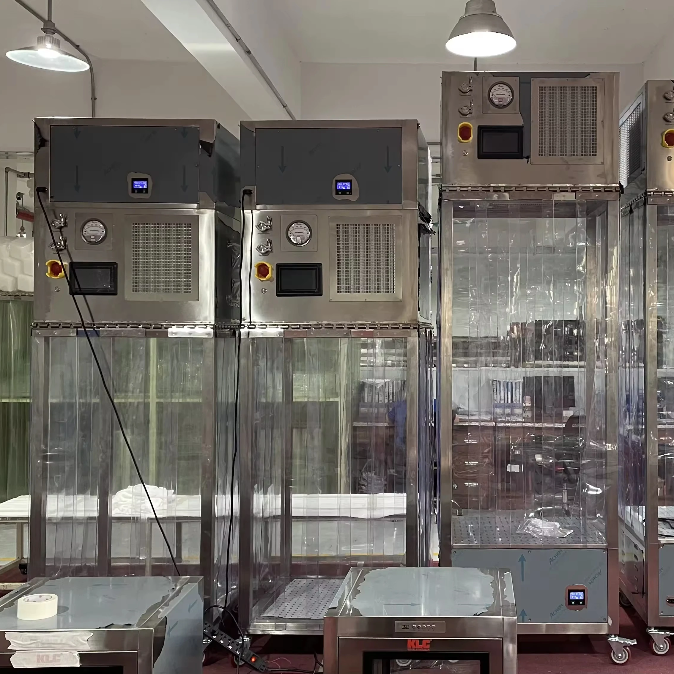 Sterile material Chemical mobile Transport Carts laminar air flow trolley LAF Trolley