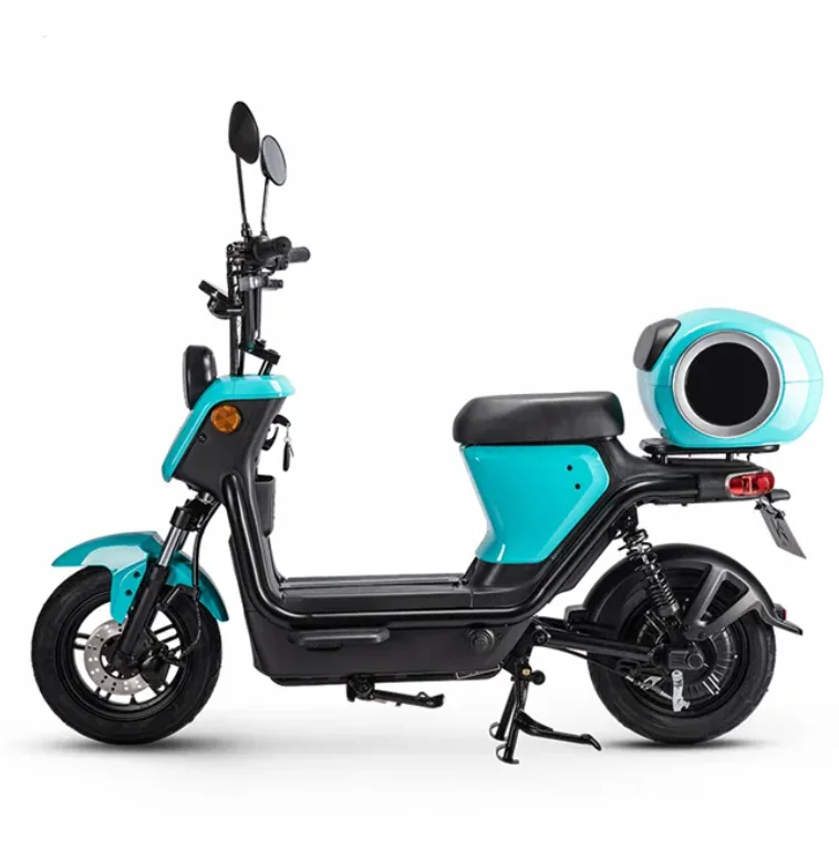 EEC 48V24Ah Electric Motorcycle 25kmh Electric Scooters with 810W Brushless Motor Electric Bike adult electric tricycle