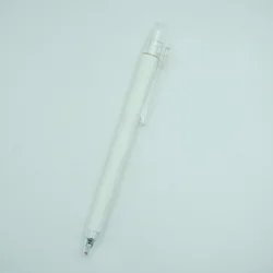 Wholesale Personalized office school supplies custom logo printed 0.7mm white ink gel pen for gifts