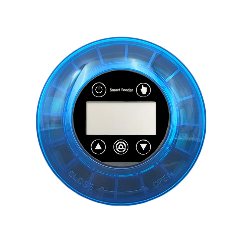 Factory Direct Automatic Fish Feeder Rounded Moisture-proof Fish Food Dispenser for Aquarium Fish Tank Feeding