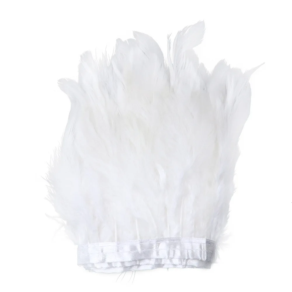 Cheap natural dream catcher decor feathers for crafts goose chicken feather trim