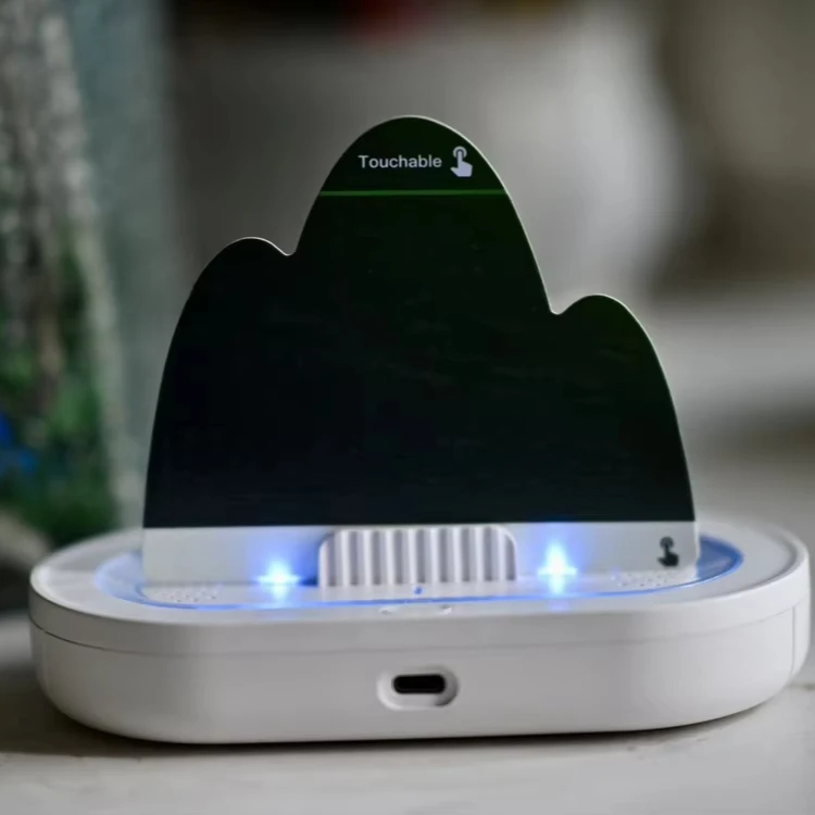 Built-In Battery Traps with UV LED Lights Attracted Strong Sticky Board Killing Fruit Flies Moths Gnats Electronic Fly Traps