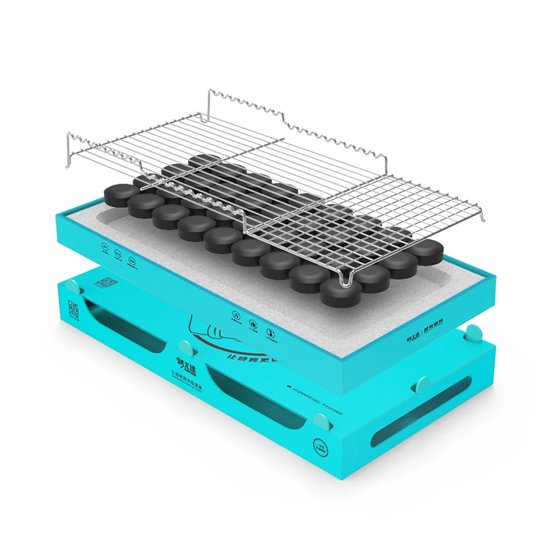 Disposable Charcoal BBQ Grill Camping Tailgate Parties BBQ