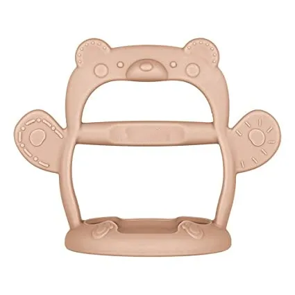 Оптовая продажа милый мягкий браслет без бисфенола А кольцо в форме Луны радуги силиконовые детские жевательные прорезыватели для зубов на заказ игрушки подарок Se