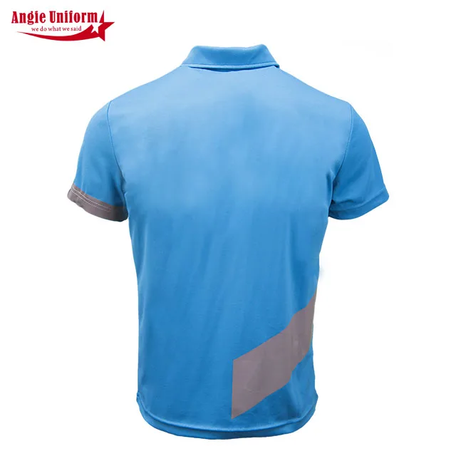 Buying Agent Mature Quick Dry 100% Bamboo Fiber Bule Short Sleeve Nonwoven Polo Shirt For Men