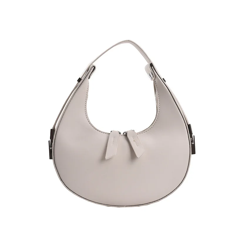 Simple and fashionable crescent saddle bag 2022 popular new summer foreign style ins shoulder underarm bag