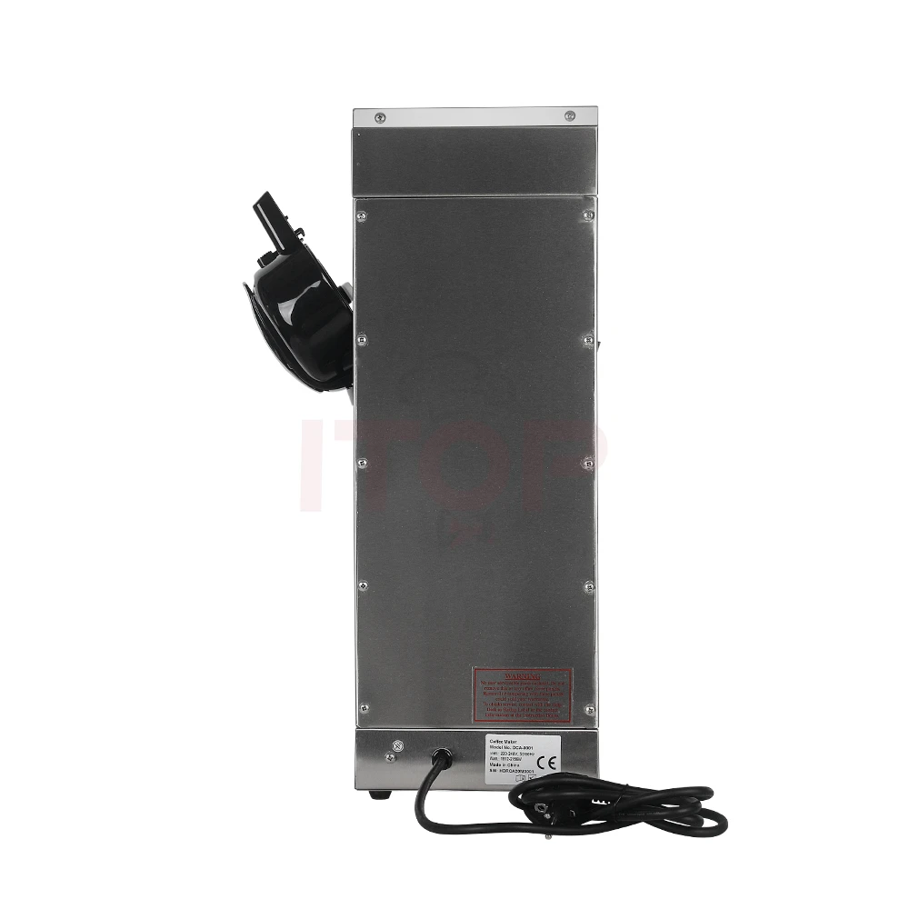 Капельная Кофеварка для эспрессо 2 л электрическая 22 чашки американская кофеварка коммерческие торговые машины кофе и чая с термокувшином