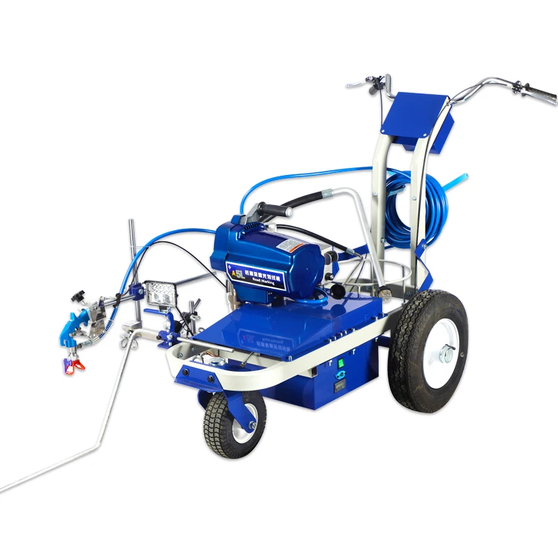 China New Design Hand-push Double Component Road Marking Paint Machine