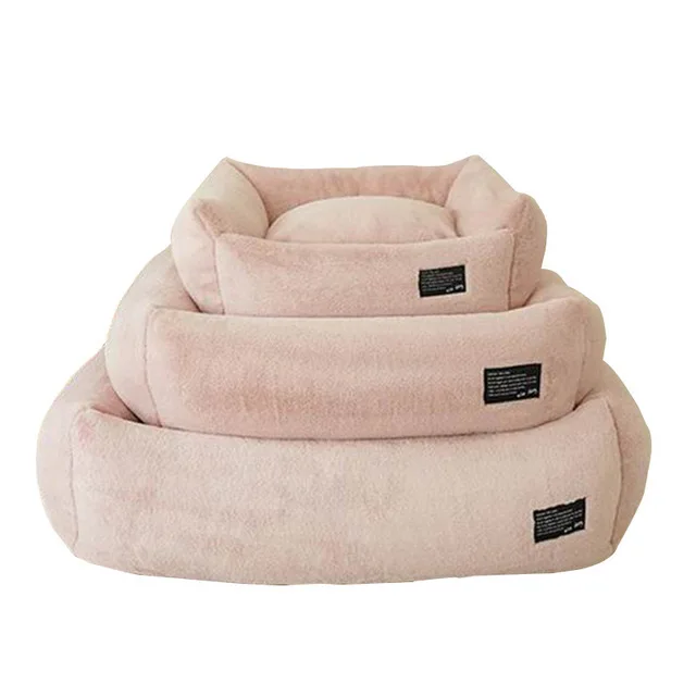 Winter warming deep sleep and sweet night pet bed soft dog and cat bed